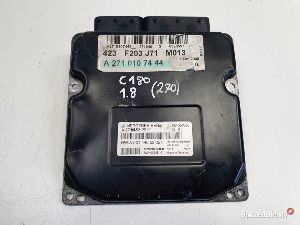 Mercedes W203 18 K STEROWNIK SILNIKA komputer Chełm