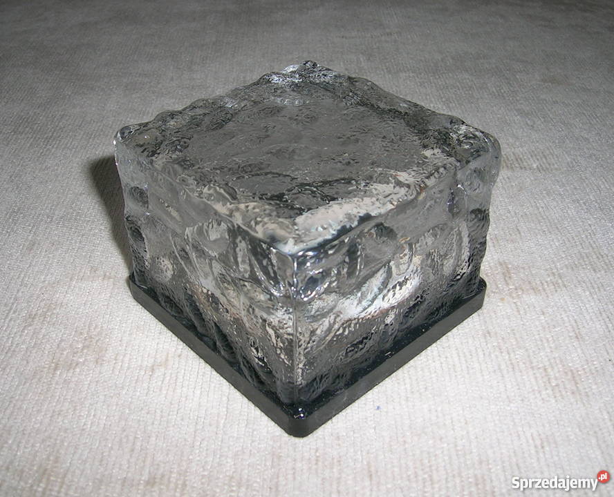 lampa solarna dekoracyjna ogrodowa kostka lodu mazowieckie Wyszków sprzedam