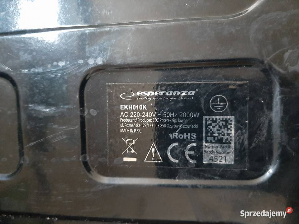 Kuchenka elektryczna Pozostałe Zgorzelec