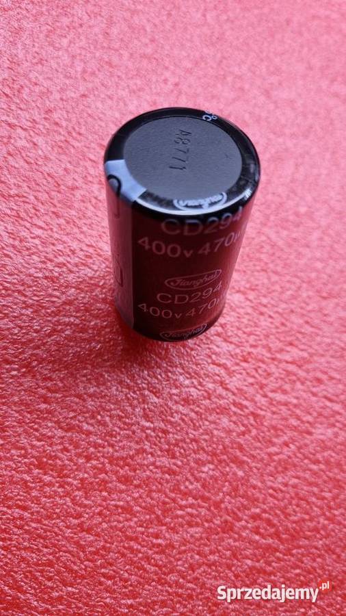 470uF 400V 105C Jinghai CD294 Snapin Kondensator