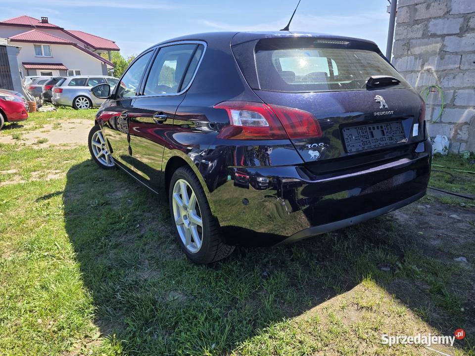 Peugeot 308 16 Turbo 125 Alu Masaże Jasny Srodek 125KM