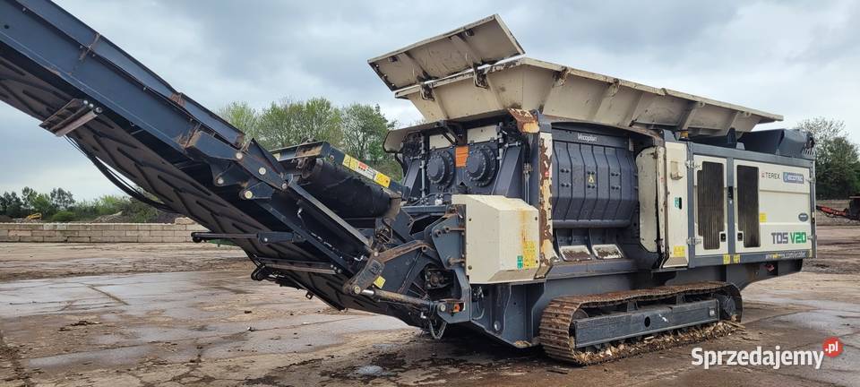 ROZDRABNIACZ DWUWAŁOWY TEREX ECOTEC TDS V20 2019 Poznań