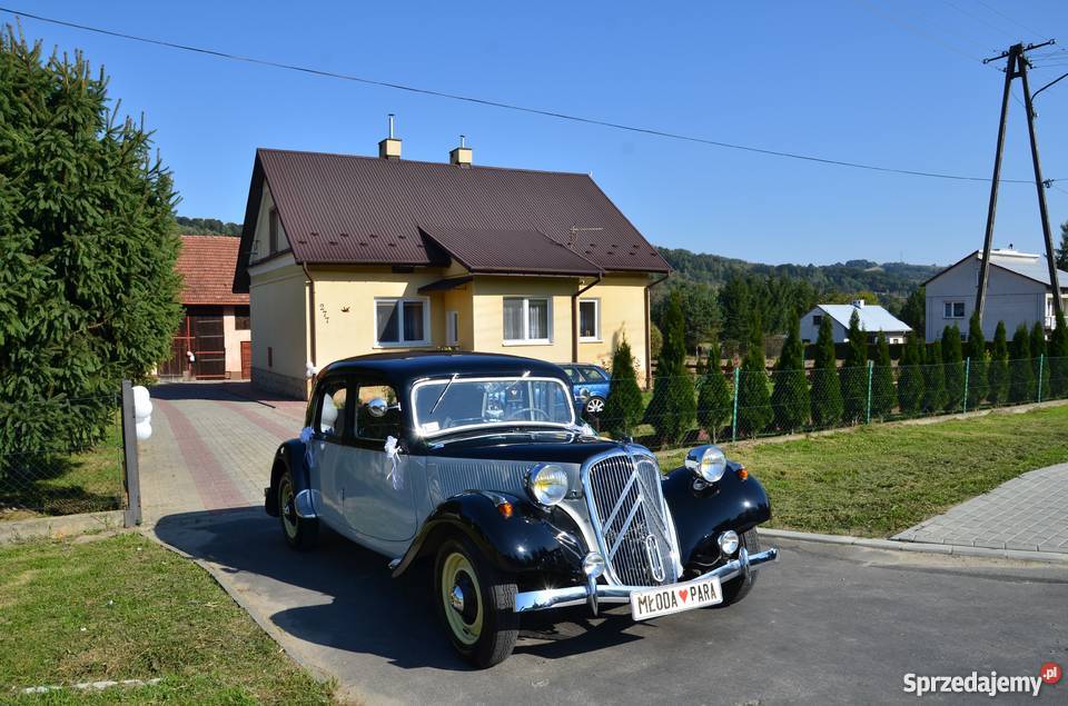 AUTO DO ŚLUBU CITROEN B11 z 1947 roku mazowieckie