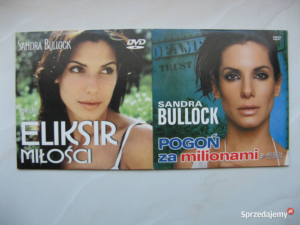 DVD Eliksir miłości Pogoń milionami Sandra Filmy Poznań