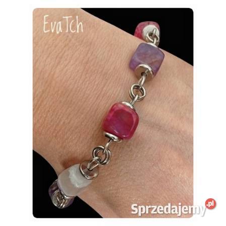Bransoletka handmade ze stali szlachetnej z Ciechanów