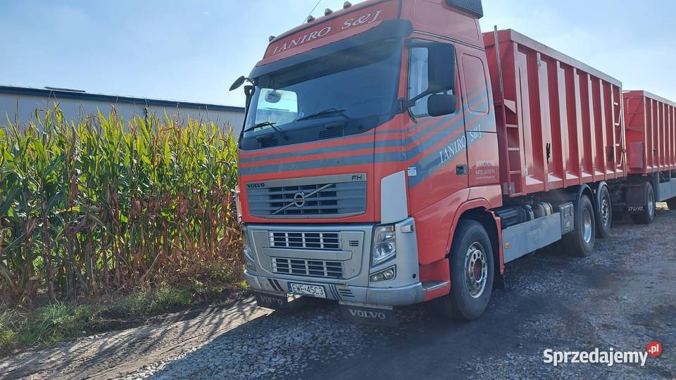 Volvo fh12 zestaw wywrotka opolskie Byczyna