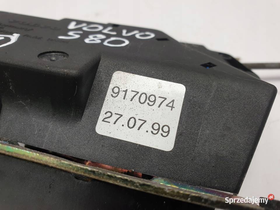 Volvo S80 I ZAMEK TYLNEJ KLAPY BAGAZNIKA 9170974 lubelskie Rudka