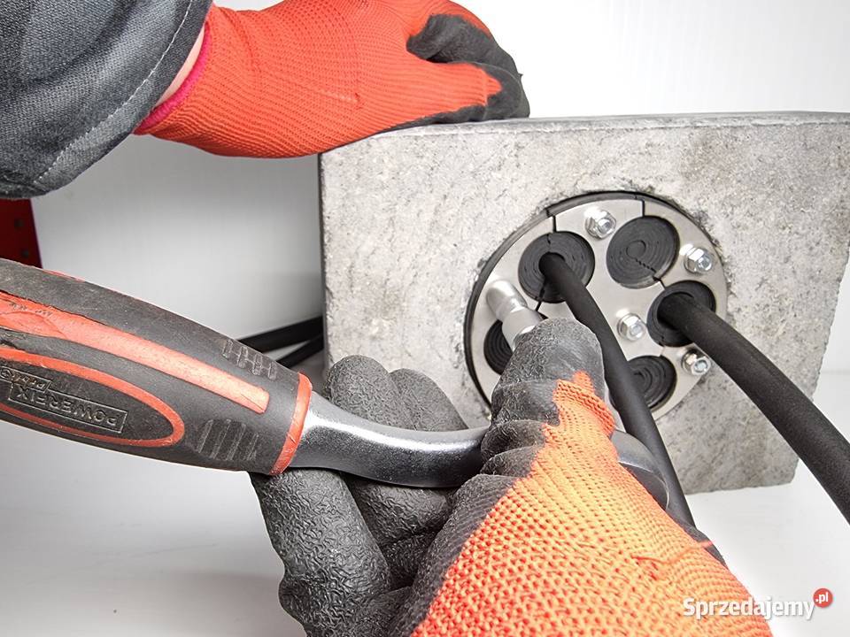 Uszczelnienie ciśnieniowe do kabli i rur Instalacje sprzedam