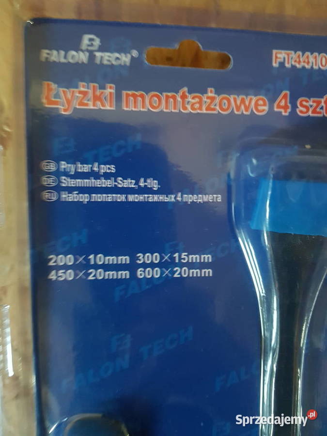 Łyżki montażowe do opon łyżka montażowa zestaw 4 Głogowa