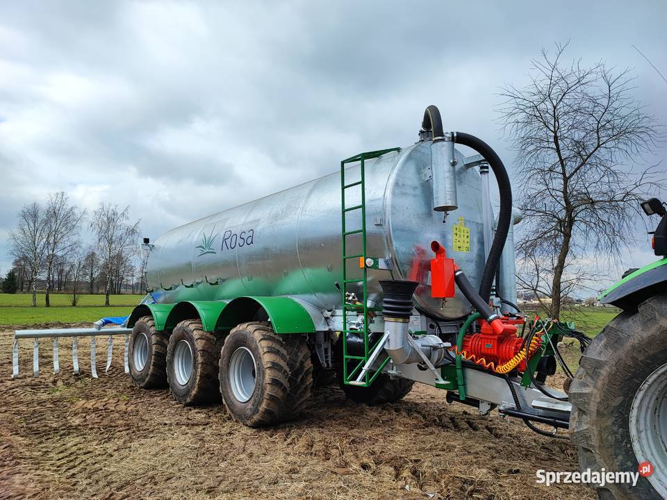 Wóz asenizacyjny ROSA 24000 litrów TANDEM TRIDEM