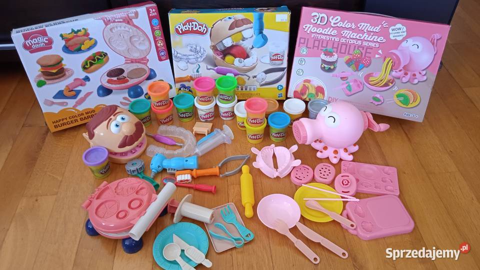 Zestaw Play Doh i inne 3 lata+