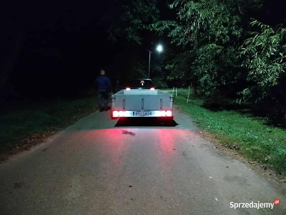 Przyczepa Dwuosiowa ANSSEMS MSX DMC 1500 na KAT Burtowe i plandeki Szeligi