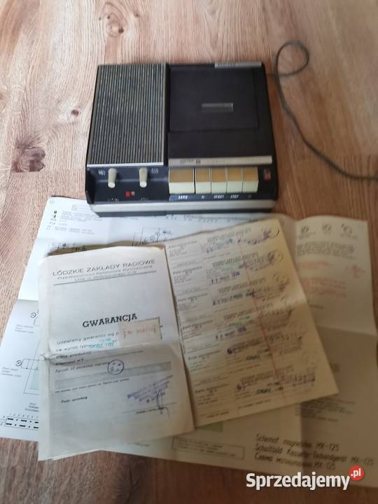 Magnetofon kasetowy Unitra MK 125 automatic z Kraków sprzedam