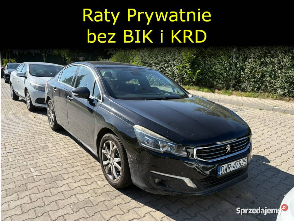 Peugeot 508 Raty Prywatnie Automat Czujniki dolnośląskie
