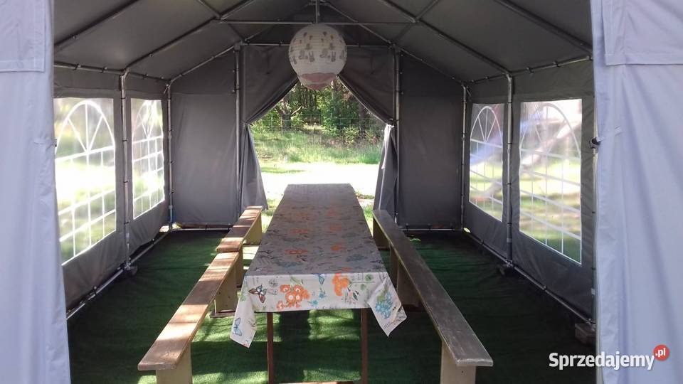 Namiot imprezowy ogrodowy wynajem na 5 dni