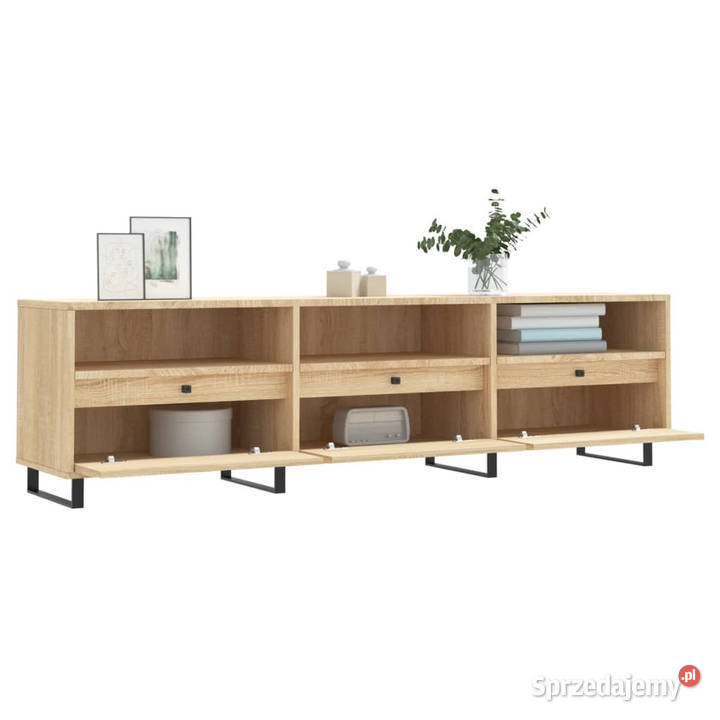 Szafka pod TV dąb sonoma 150x30x445 WM831303 mazowieckie Warszawa
