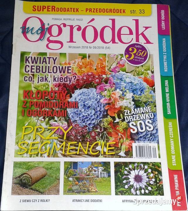Mój ogródek 11 Numerów z 2017 2018 miękka lubelskie Chełm