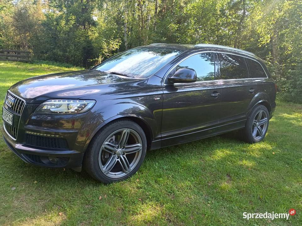 Audi Q7 indywidual 6 osób nagłośnienie Bang Gdańsk