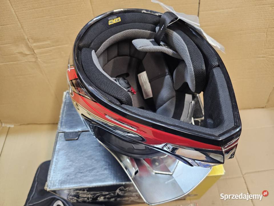 Kask motocyklowy HJC XXL cross enduro chrom Jelenia Góra sprzedam