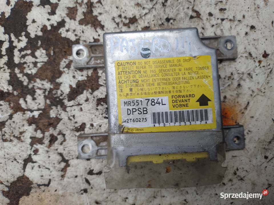 Mitsubishi Pajero III 32DID Sensor airbag moduł Kielce