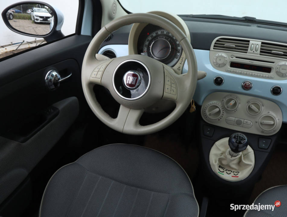 Fiat 500 12 niebieski Łódź