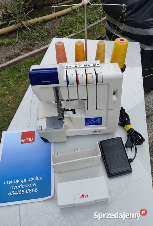 Owerlok Elna 654 Częstochowa