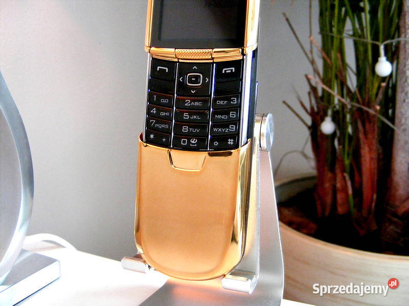 Telefon Nokia 8800 Gold 24k ochrona rozmów Nokia Zgierz