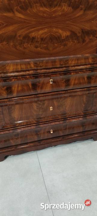 Ekskluzywna szafa blenda biedermeier antyk Łagów