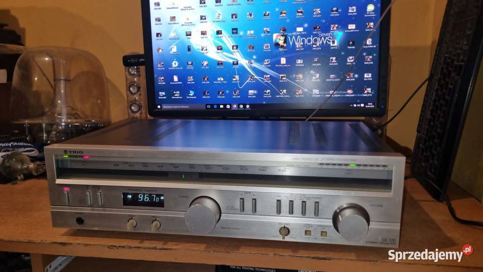 Ampituner Kenwood KR 720 2x45Watt Vintage Top łódzkie Warta sprzedam