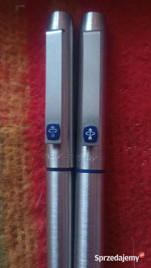 Stary zestaw długopis i pióro kulkowe PARKER Szczebrzeszyn