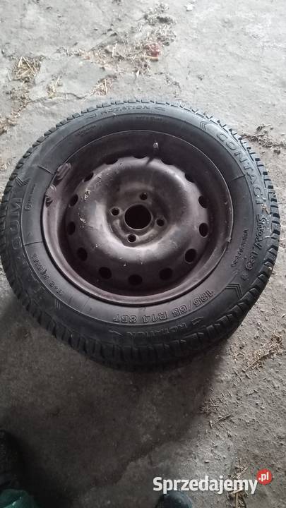 Opony zimowe z felgami lubelskie Tuliłów sprzedam