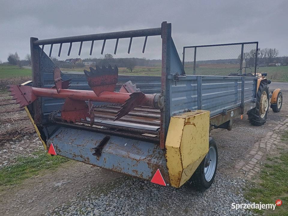 Rozrzutnik obornika jednoosiowy Czarna Izbica