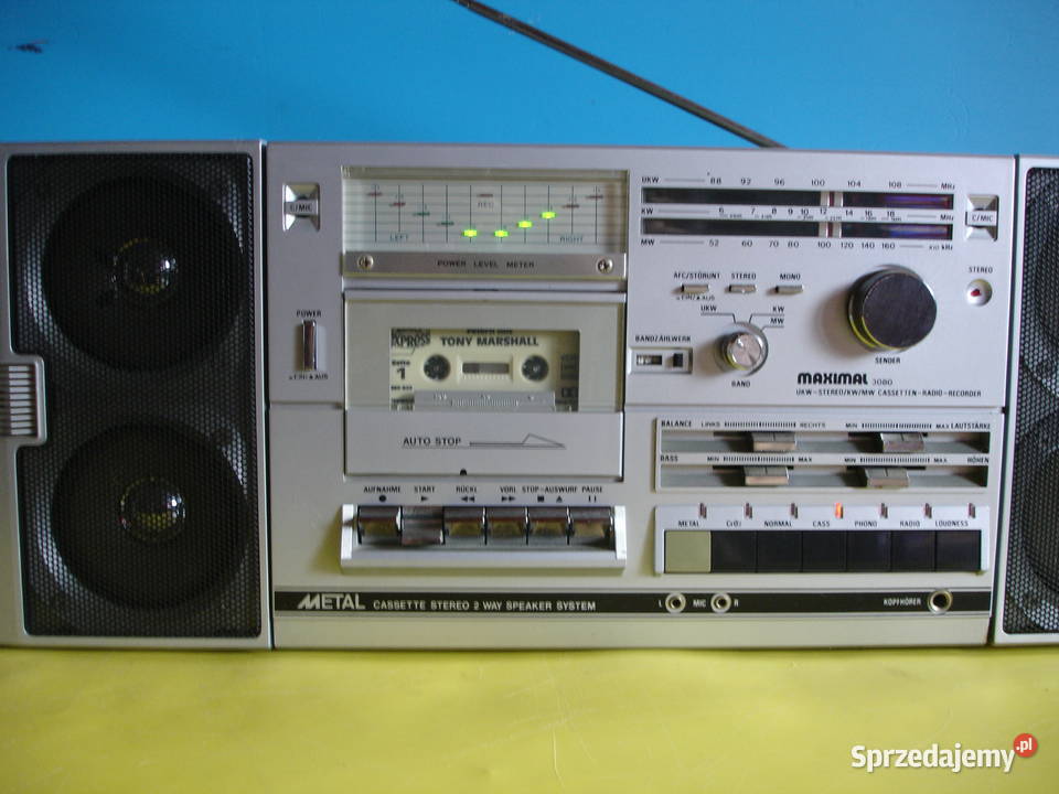 Radiomagnetofon MAXIMAL 3080 Zielona Góra