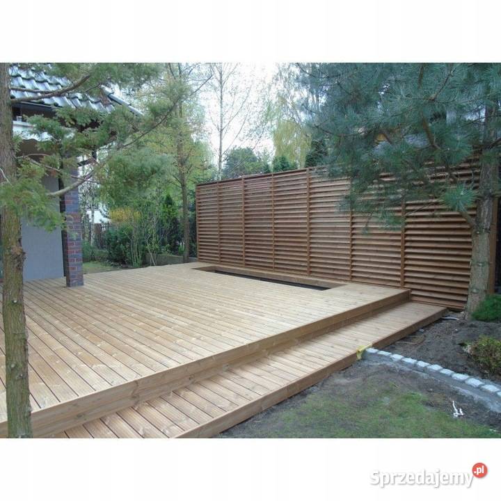 Deska tarasowa RYFEL thermo sosna termo 26x140 Żary