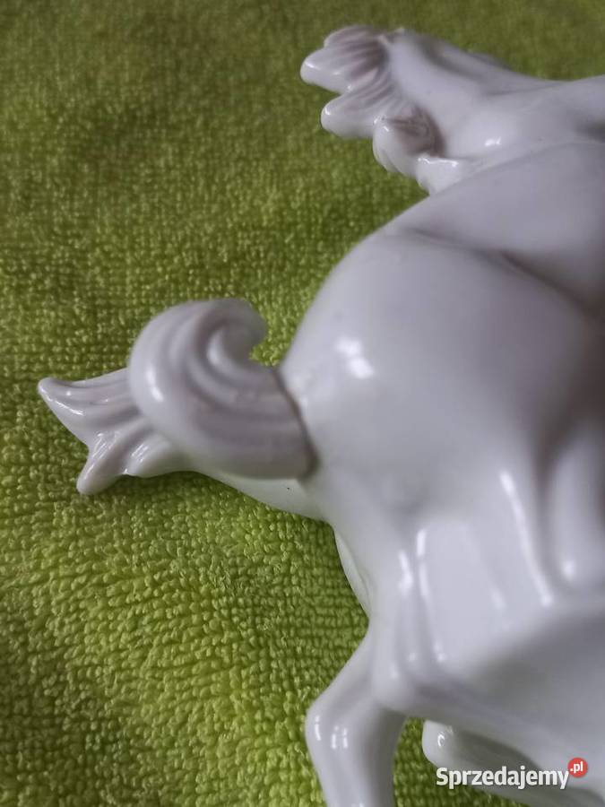 Figurka porcelanowa Konie Grafenthal Toruń