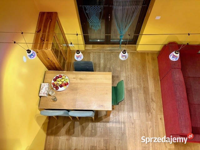 Mieszkanie 2 poziomowe z antresolą i garażem balkon Wrocław