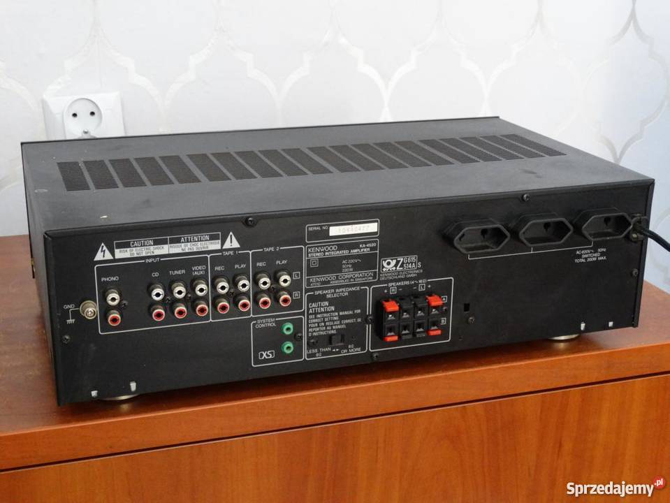 Wzmacniacz Kenwood KA4520 sprawny i mocnyWYSYŁKA Wzmacniacze i pokrewne Jasło