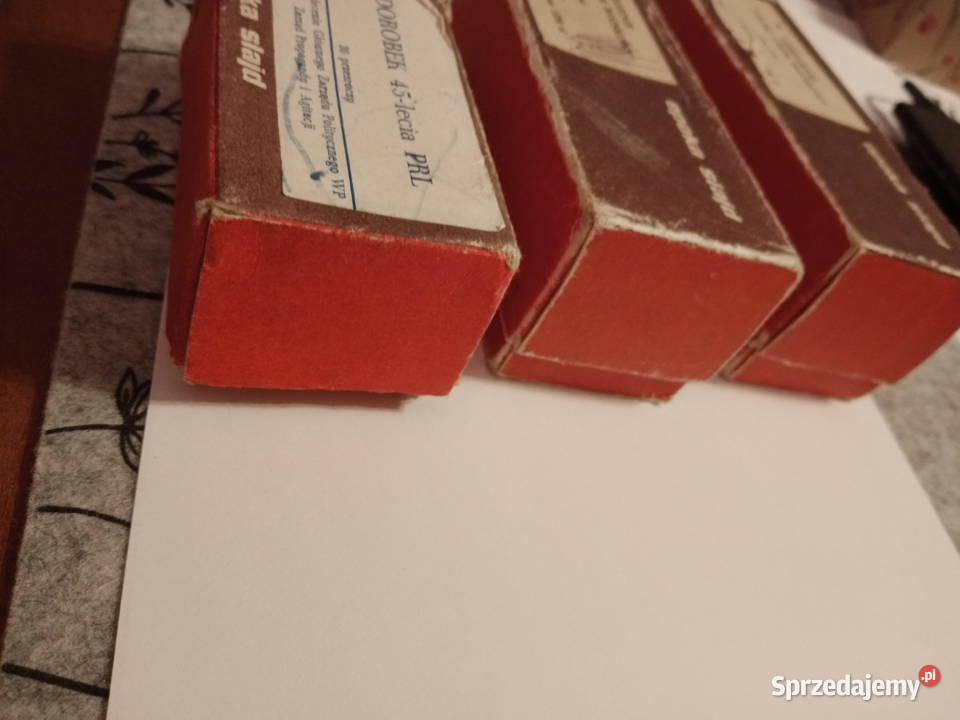 Slajdy rzutnik 3 paczki Uzbrojenie Polski Ubiór