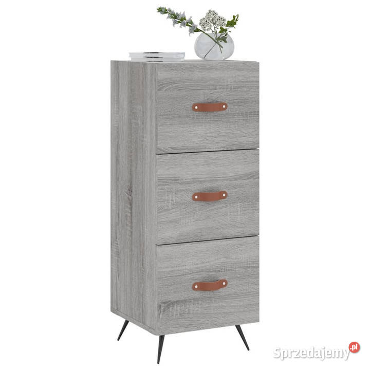 Szafka szary dąb sonoma 345x34x90 materiał Warszawa