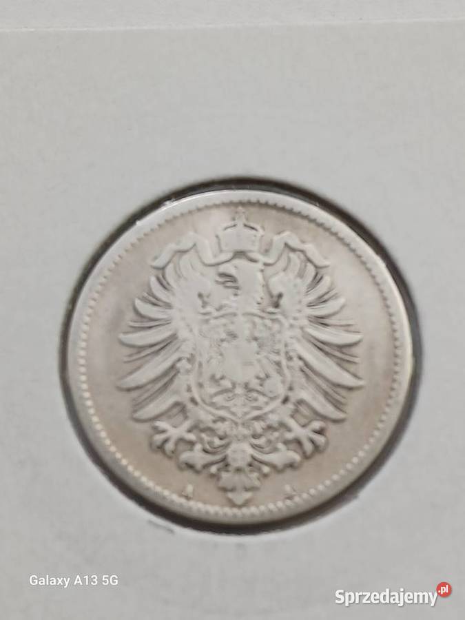 1 Marka Prusy 1875 r 1 mennica A Numizmatyka Konin