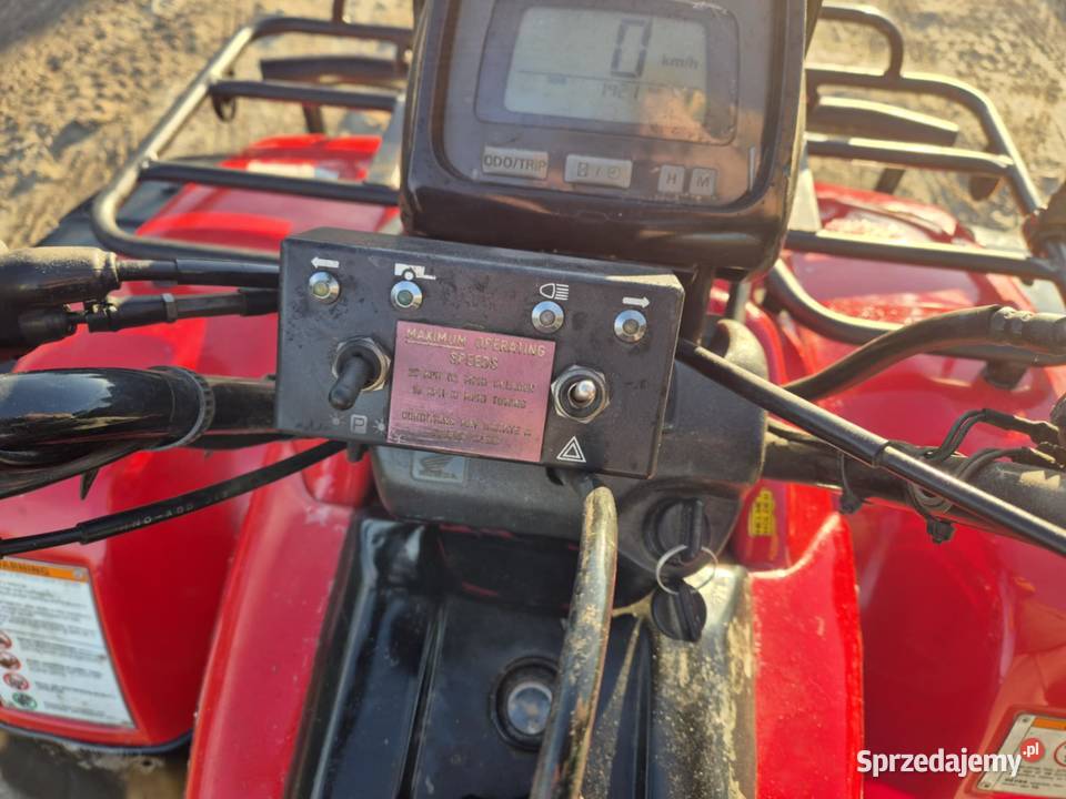 HONDA Foreman S QUAD ATV 4x4 TRX450S 2000 model mazowieckie