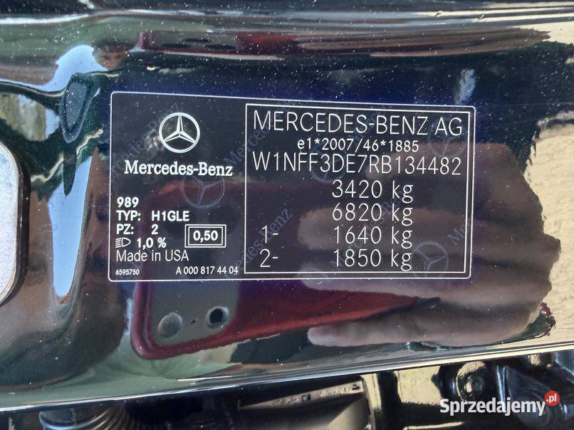 MERCEDESBENZ GLS 400 D 2024 298900 ccm 367 Warszawa