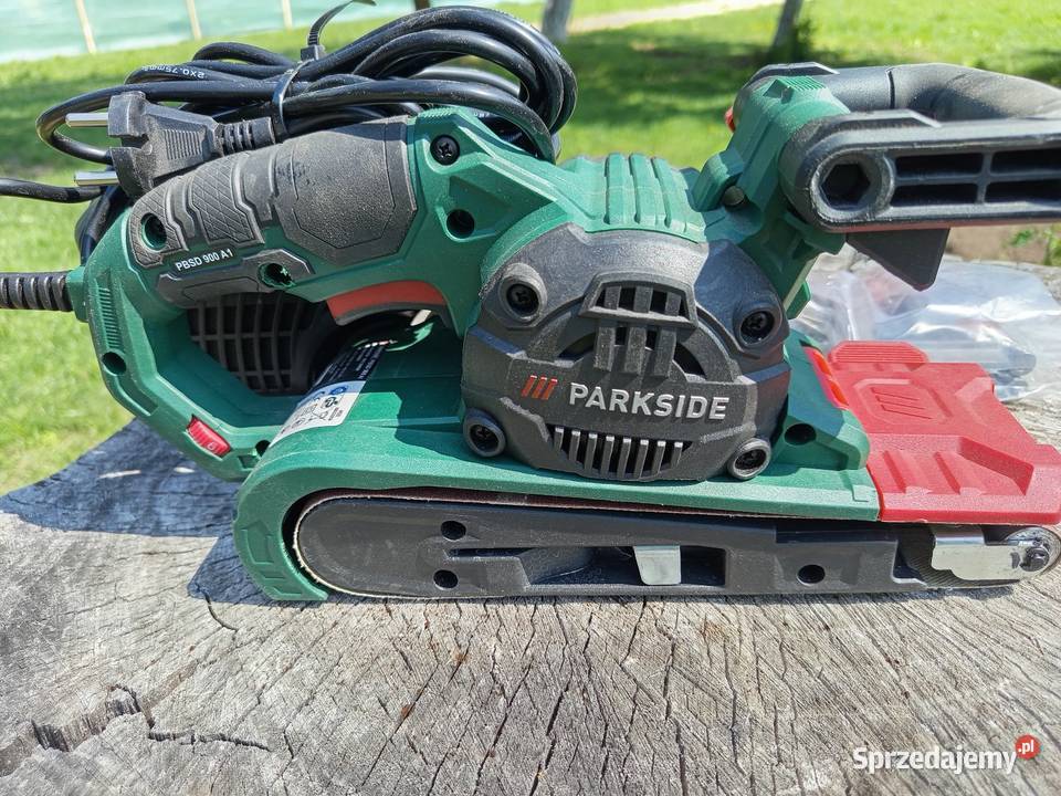 Szlifierka taśmowa Parkside PBSD 900 A1900 W Narzędzia śląskie Częstochowa