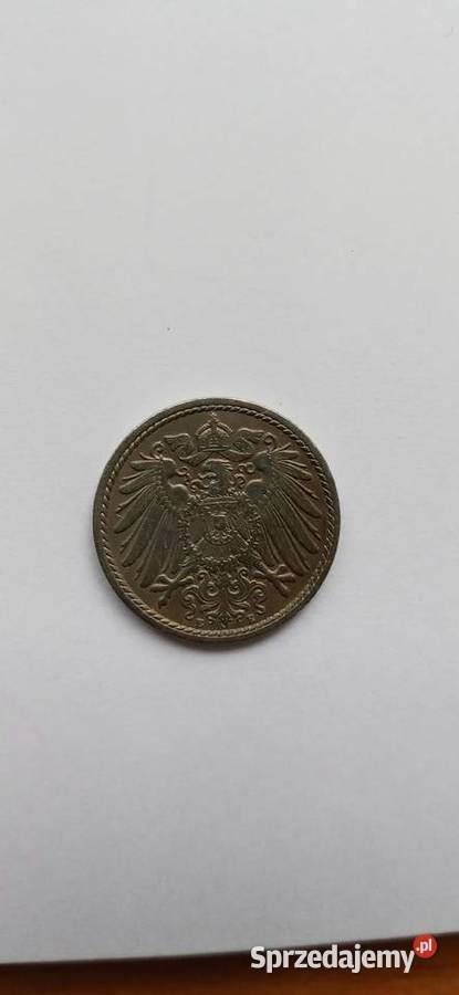 5 pfennig 1908 Skoczów