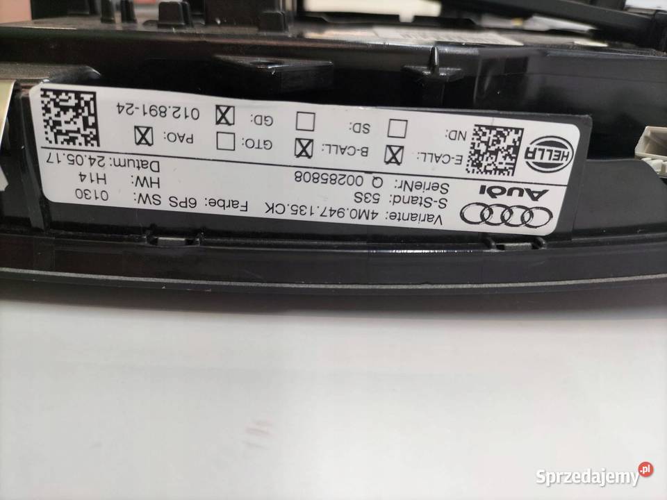 LAMPKA PODSUFITKI 5Q0951177 Audi Q7 II 20152026 świętokrzyskie