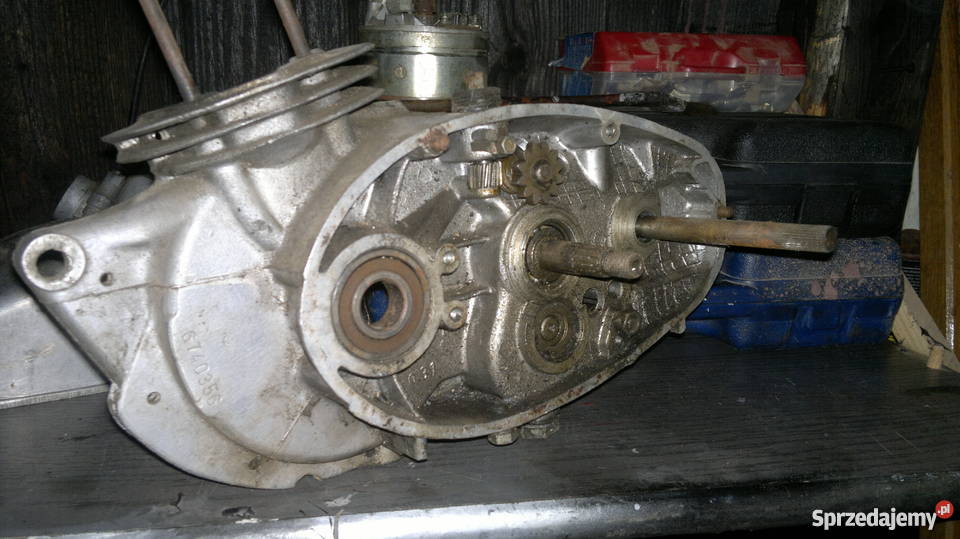 Silnik MZ TS 150 czesci Rok produkcji 1990 Rzepedź