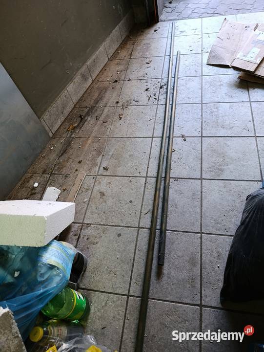 dwie rurki metalowe komplet Poznań