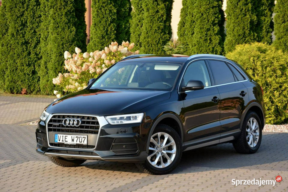 Audi Q3 20TFSI180 Quattro Lift Ledy Navi Kamera czujnik deszczu Ostrów Mazowiecka