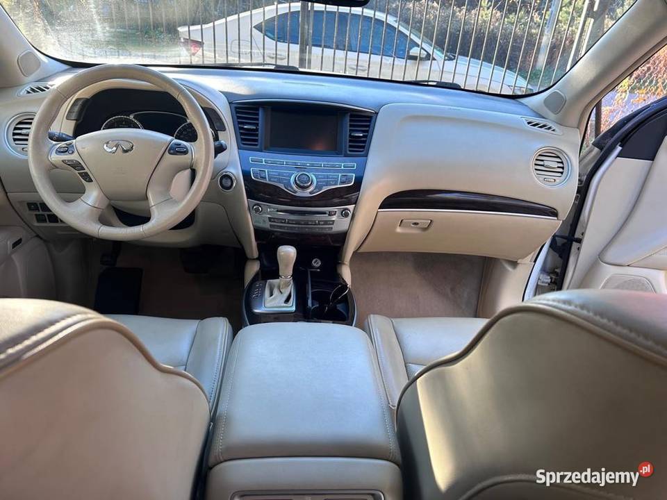Infiniti Jx 35 Wersja biała ciekawy model nawigacja mazowieckie Jaroszowa Wola