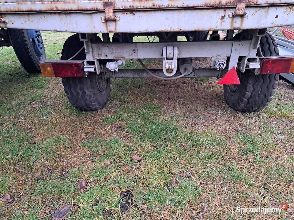 Przyczepa wywrotka kaczuszka Przyczepy rolnicze wielkopolskie Krzymów